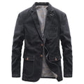 Reid™ | Chaqueta vaquera estilo blazer con cuello solapa