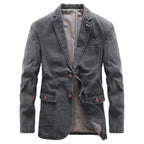 Reid™ | Chaqueta vaquera estilo blazer con cuello solapa