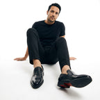 Victor™ | Mocasines de piel con puntera afilada