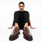 Victor™ | Mocasines de piel con puntera afilada