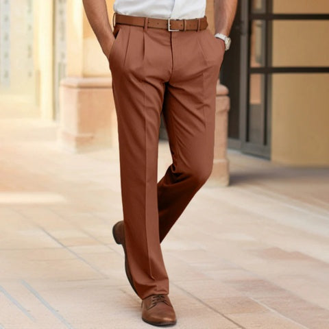 Robert™ | Pantalón de vestir slim con pinzas