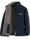 James™ | Chaqueta polar de cuello alto con cremallera