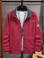 James™ | Chaqueta polar de cuello alto con cremallera