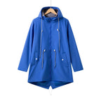 Cecilia™ | Chubasquero impermeable con capucha y cordón