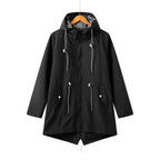 Cecilia™ | Chubasquero impermeable con capucha y cordón