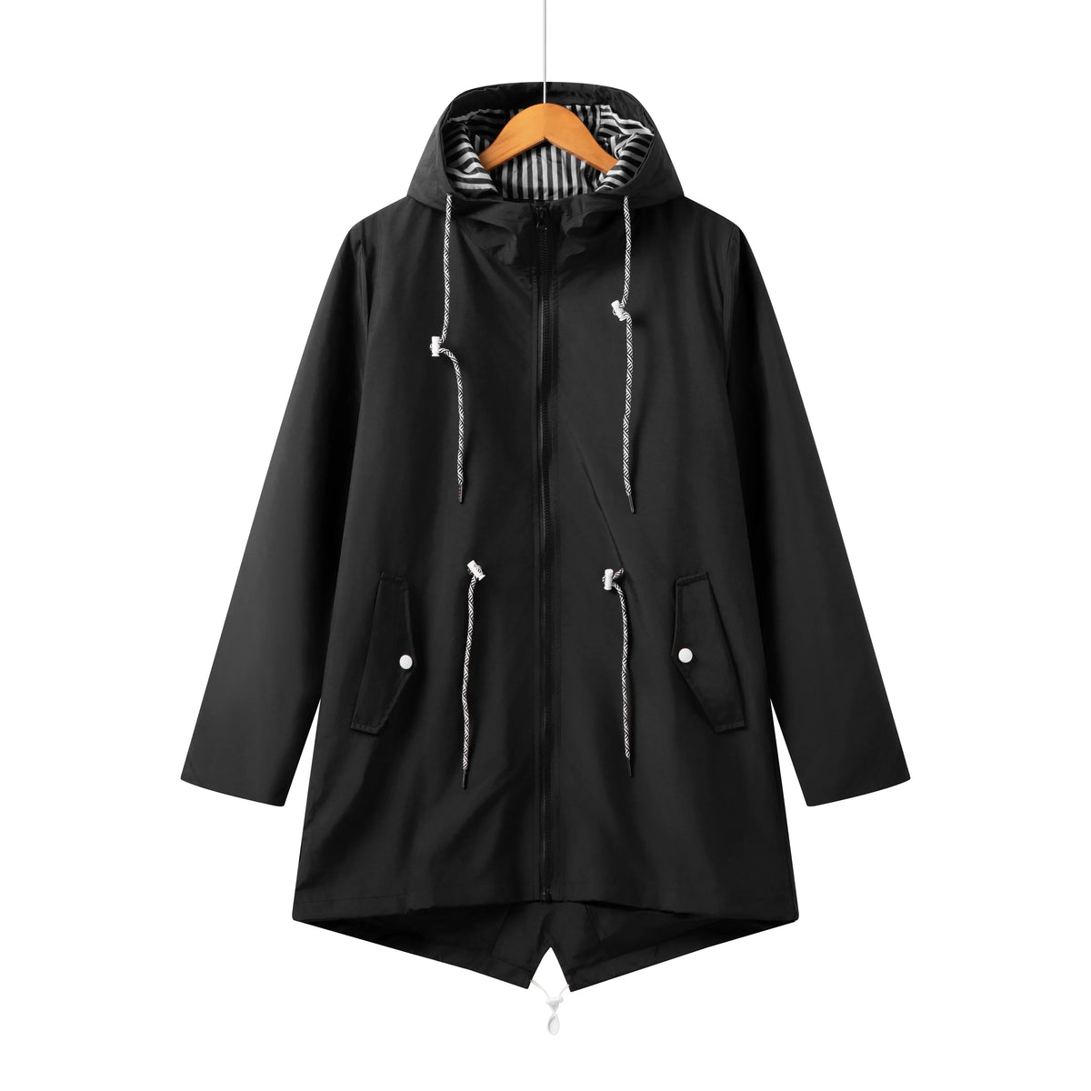 Cecilia™ | Chubasquero impermeable con capucha y cordón