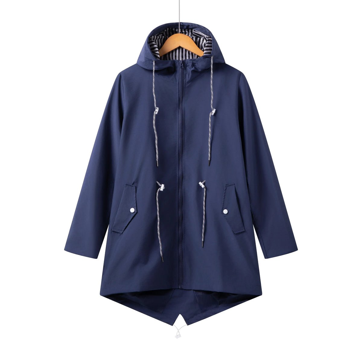 Cecilia™ | Chubasquero impermeable con capucha y cordón