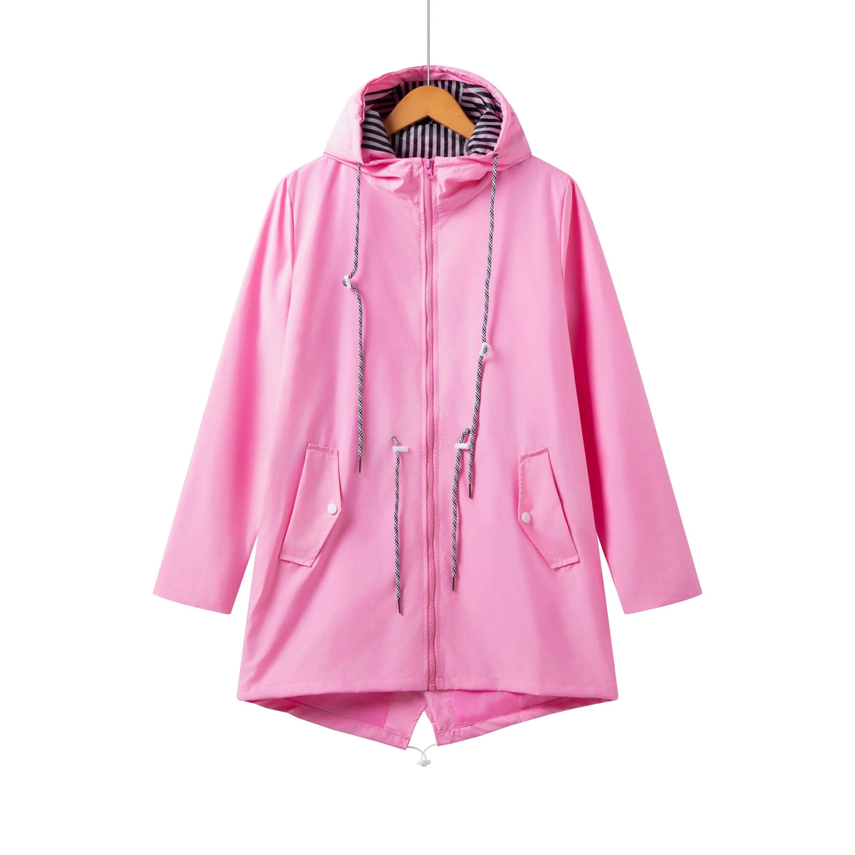 Cecilia™ | Chubasquero impermeable con capucha y cordón