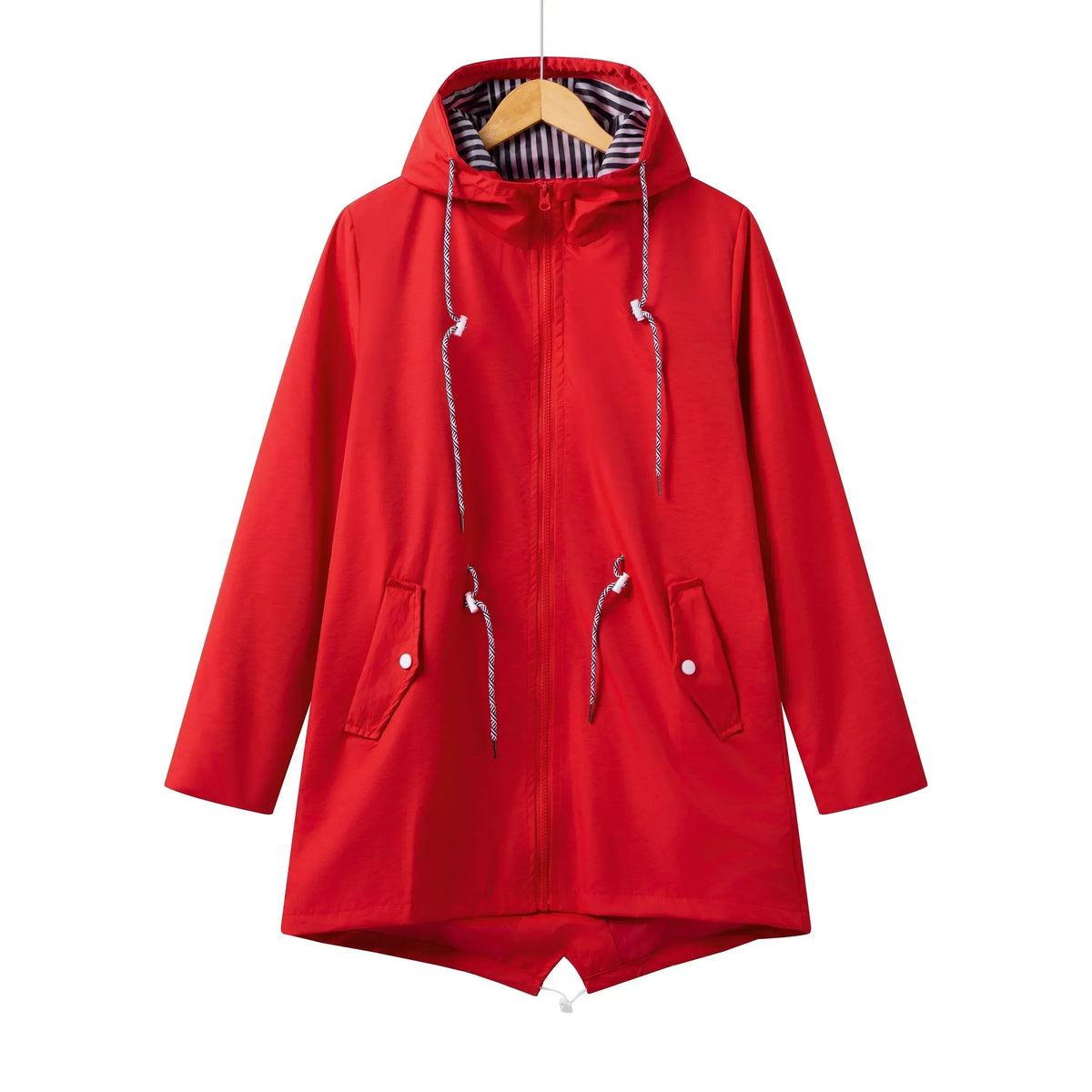 Cecilia™ | Chubasquero impermeable con capucha y cordón