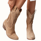 Josephine™ | Botas camperas caladas con tacón de bloque