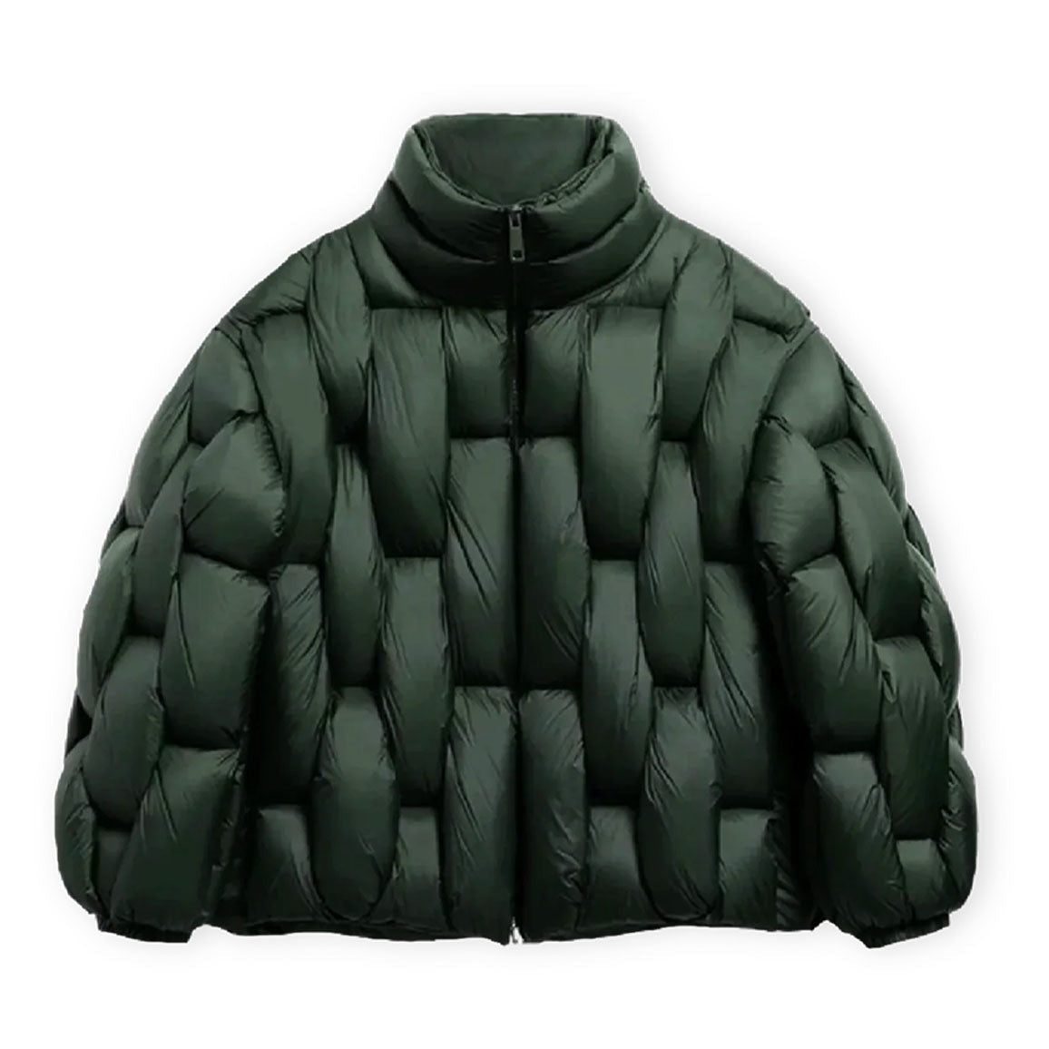 Natalia™ | Chaqueta acolchada oversize de mujer con cuello alto