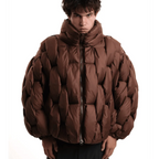 Natalia™ | Chaqueta acolchada oversize de mujer con cuello alto