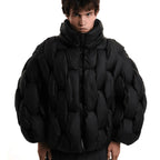 Natalia™ | Chaqueta acolchada oversize de mujer con cuello alto