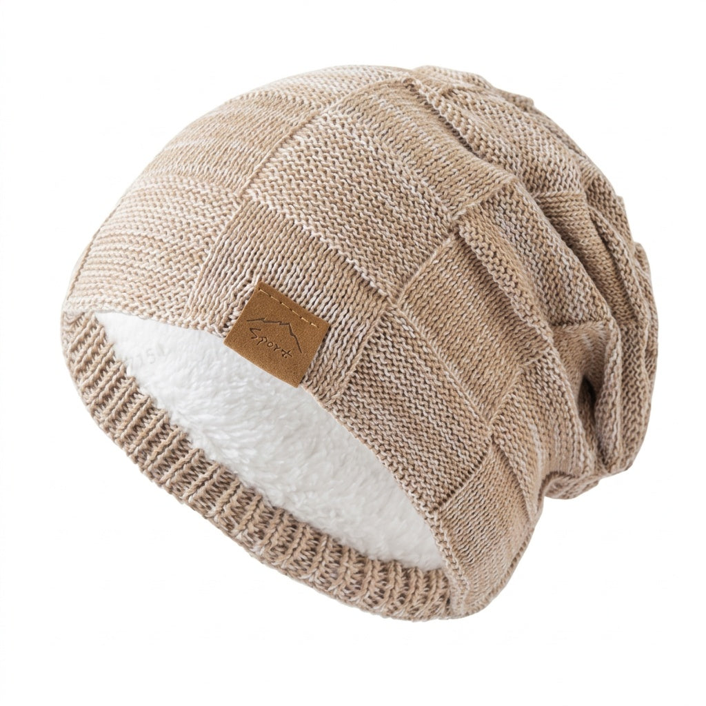 Melody™ | Gorro de punto slouchy forrado unisex