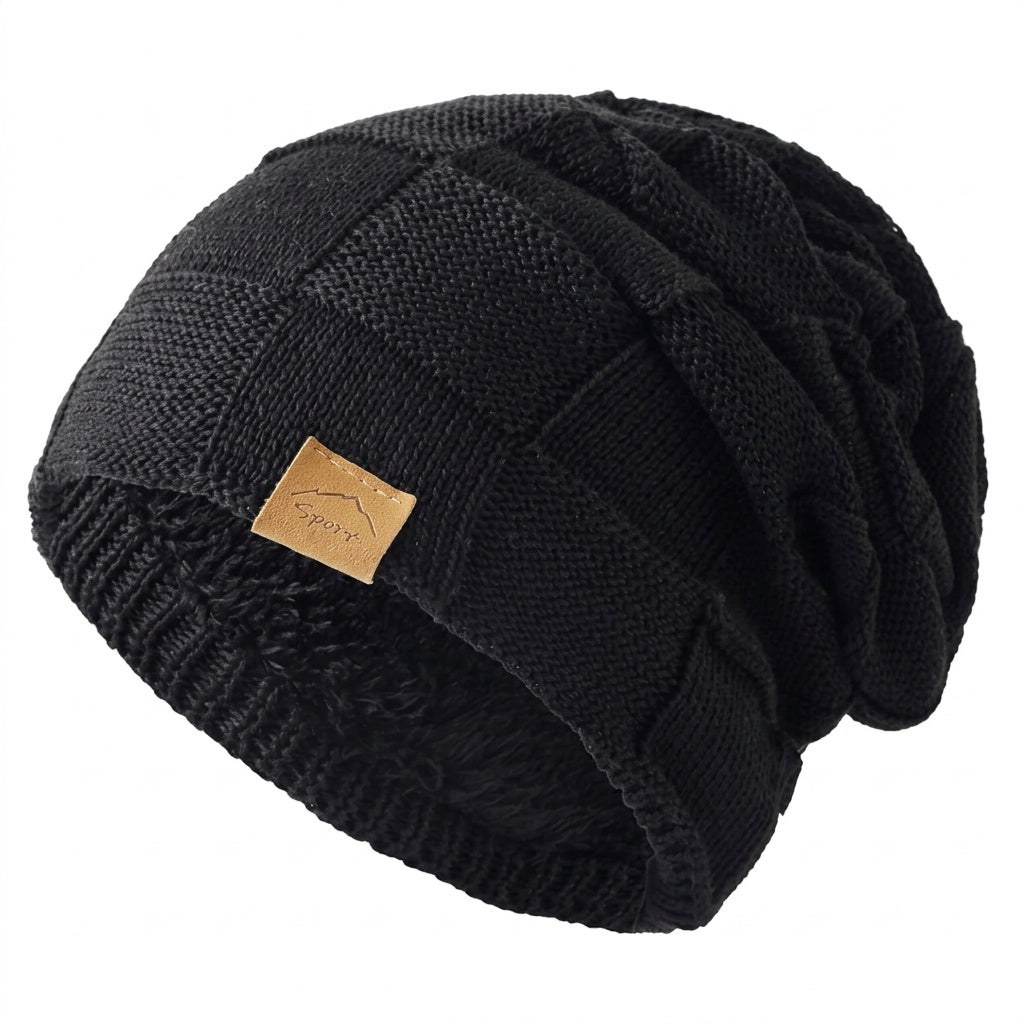 Melody™ | Gorro de punto slouchy forrado unisex