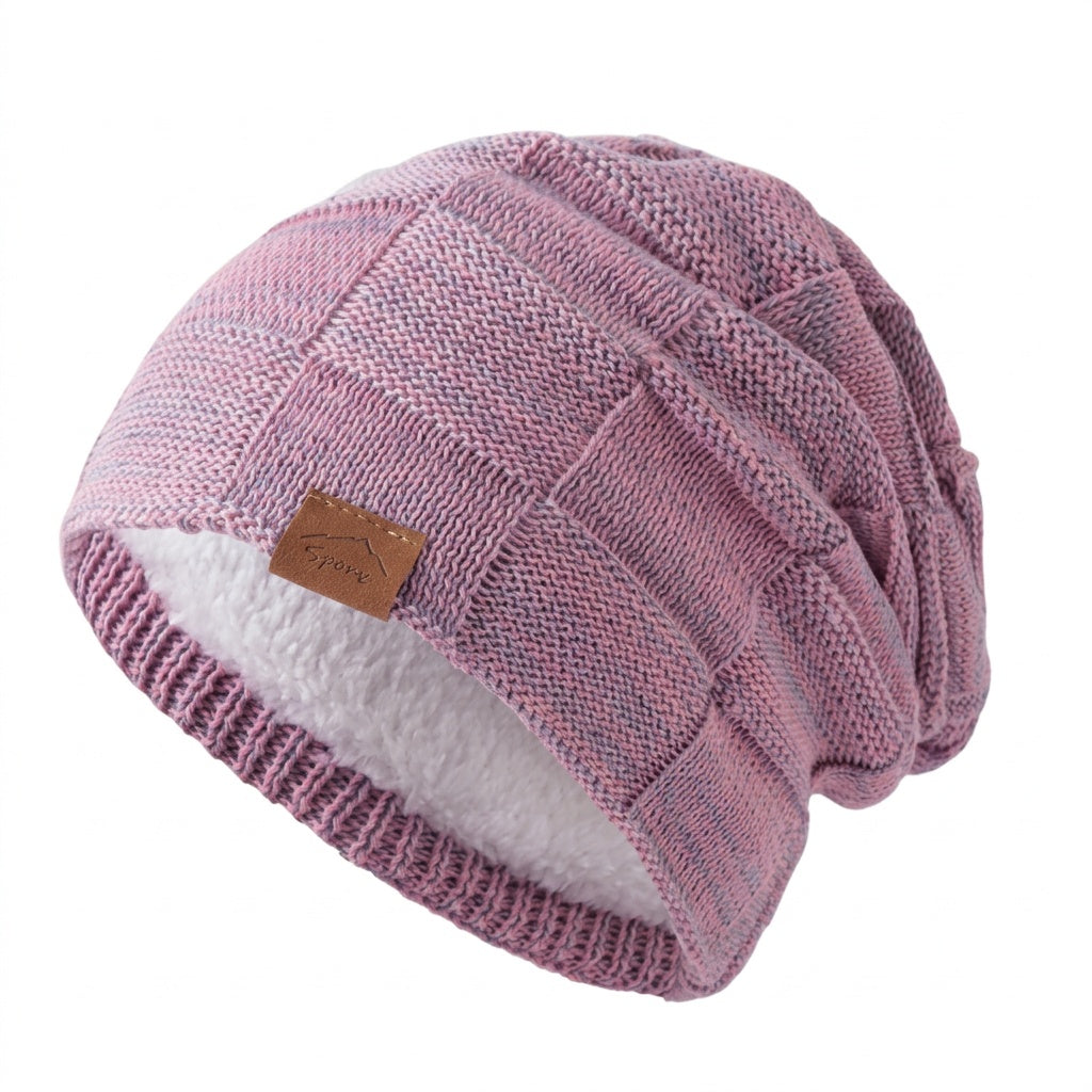 Melody™ | Gorro de punto slouchy forrado unisex