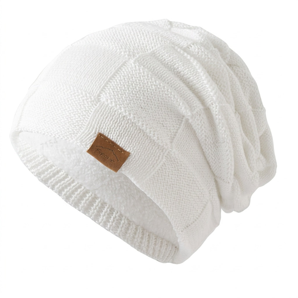Melody™ | Gorro de punto slouchy forrado unisex