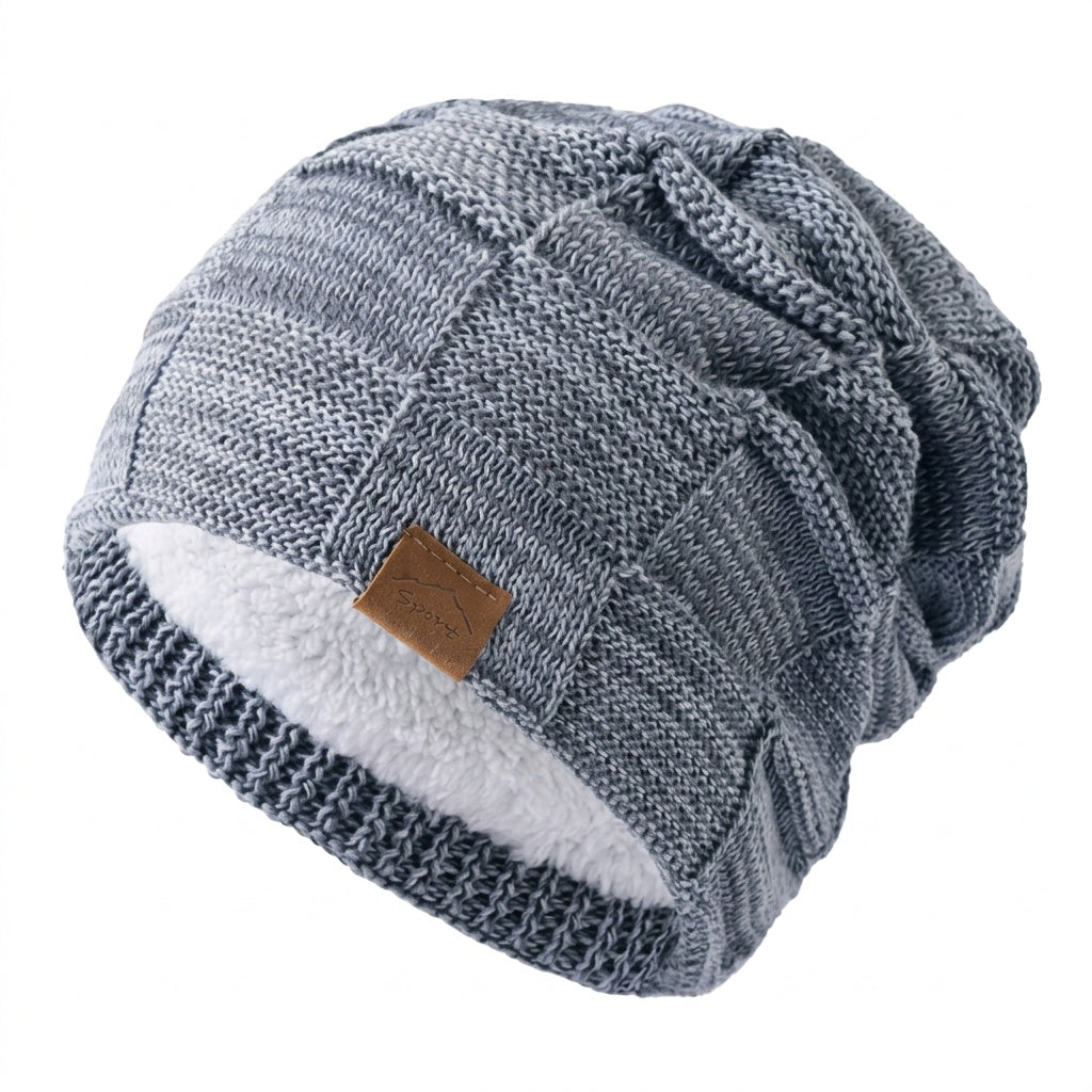 Melody™ | Gorro de punto slouchy forrado unisex
