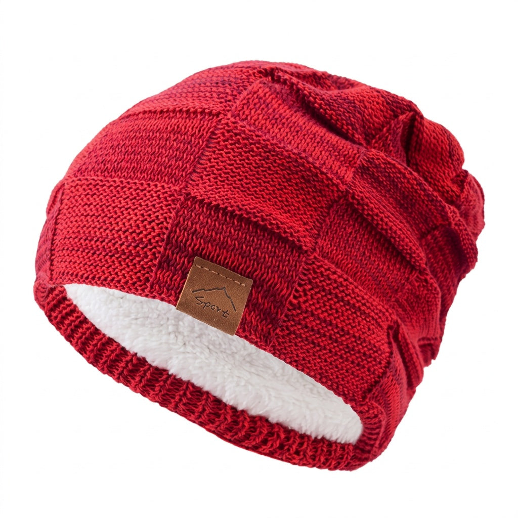 Melody™ | Gorro de punto slouchy forrado unisex