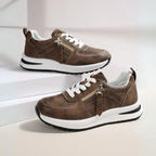 Celeste™ | Zapatillas de vestir con cremallera lateral y cordones