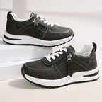 Celeste™ | Zapatillas de vestir con cremallera lateral y cordones