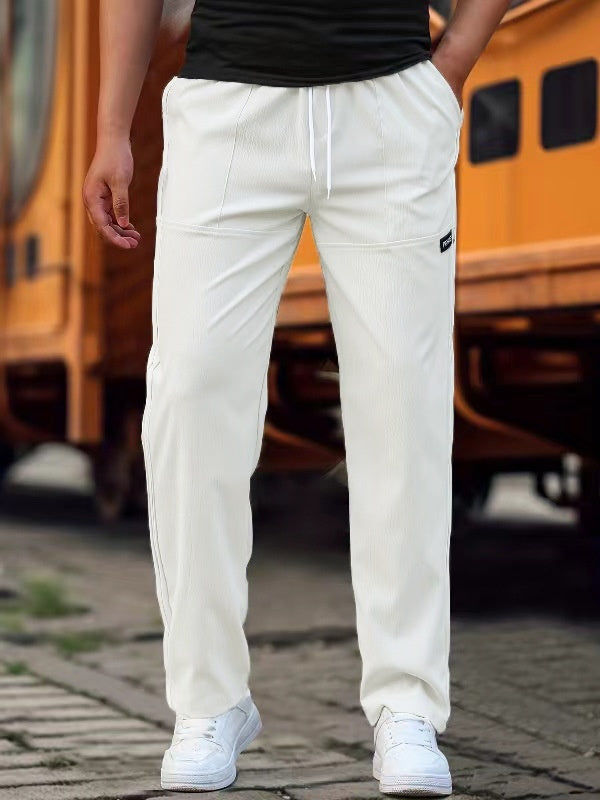 Raymond™ | Pantalón de chándal recto con cintura elástica
