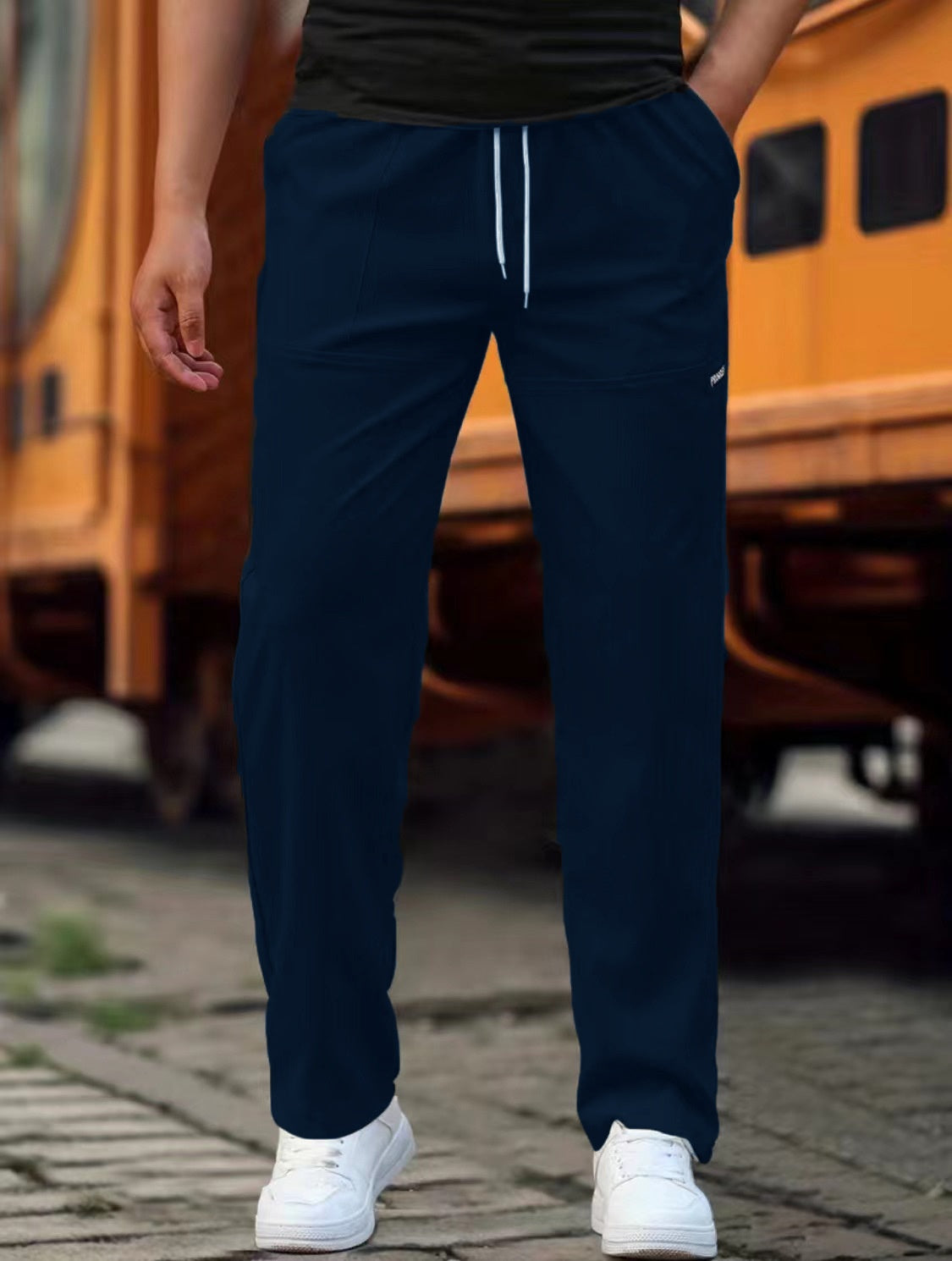 Raymond™ | Pantalón de chándal recto con cintura elástica