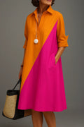 Olivia | Vestido midi elegante y pulcro