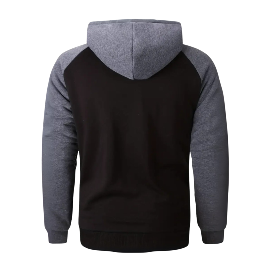Elias™ | Sudadera con cremallera, capucha y forro de borreguito