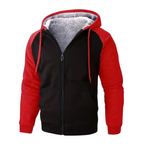 Elias™ | Sudadera con cremallera, capucha y forro de borreguito
