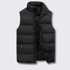 Reid™ | Chaleco acolchado con cuello alto y cremallera