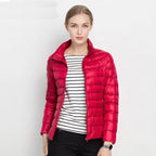 Tessa™ | Chaqueta ligera de plumón con cuello mao