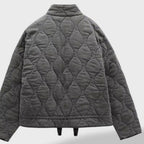 Eden™ | Chaqueta acolchada corta con cuello mao