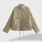 Eden™ | Chaqueta acolchada corta con cuello mao