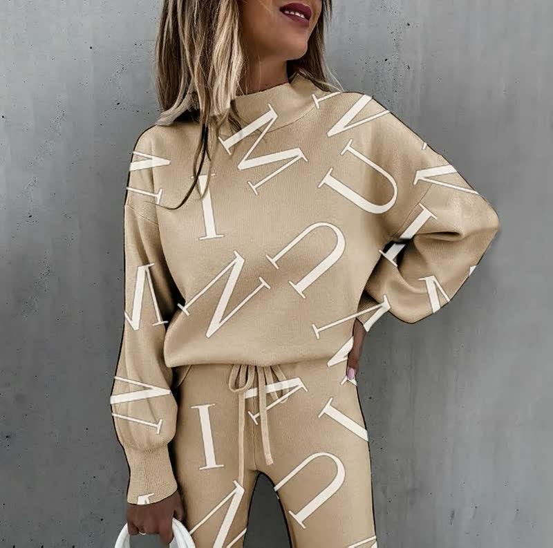 Clara™ | Conjunto de punto con estampado de estrellas
