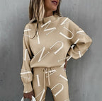 Clara™ | Conjunto de punto con estampado de estrellas