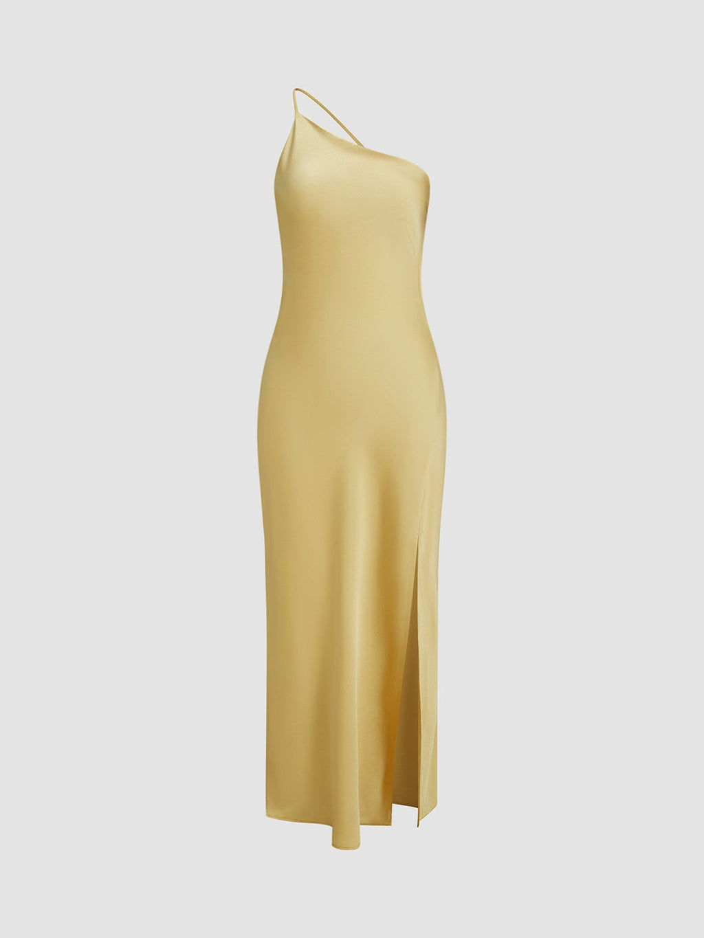 Samantha™ | Vestido largo lencero con espalda abierta