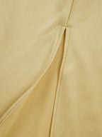 Samantha™ | Vestido largo lencero con espalda abierta