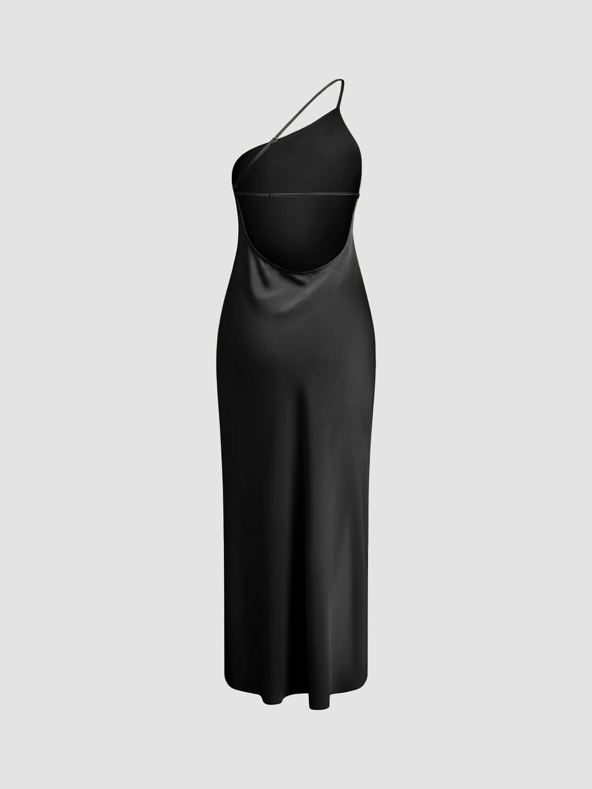 Samantha™ | Vestido largo lencero con espalda abierta