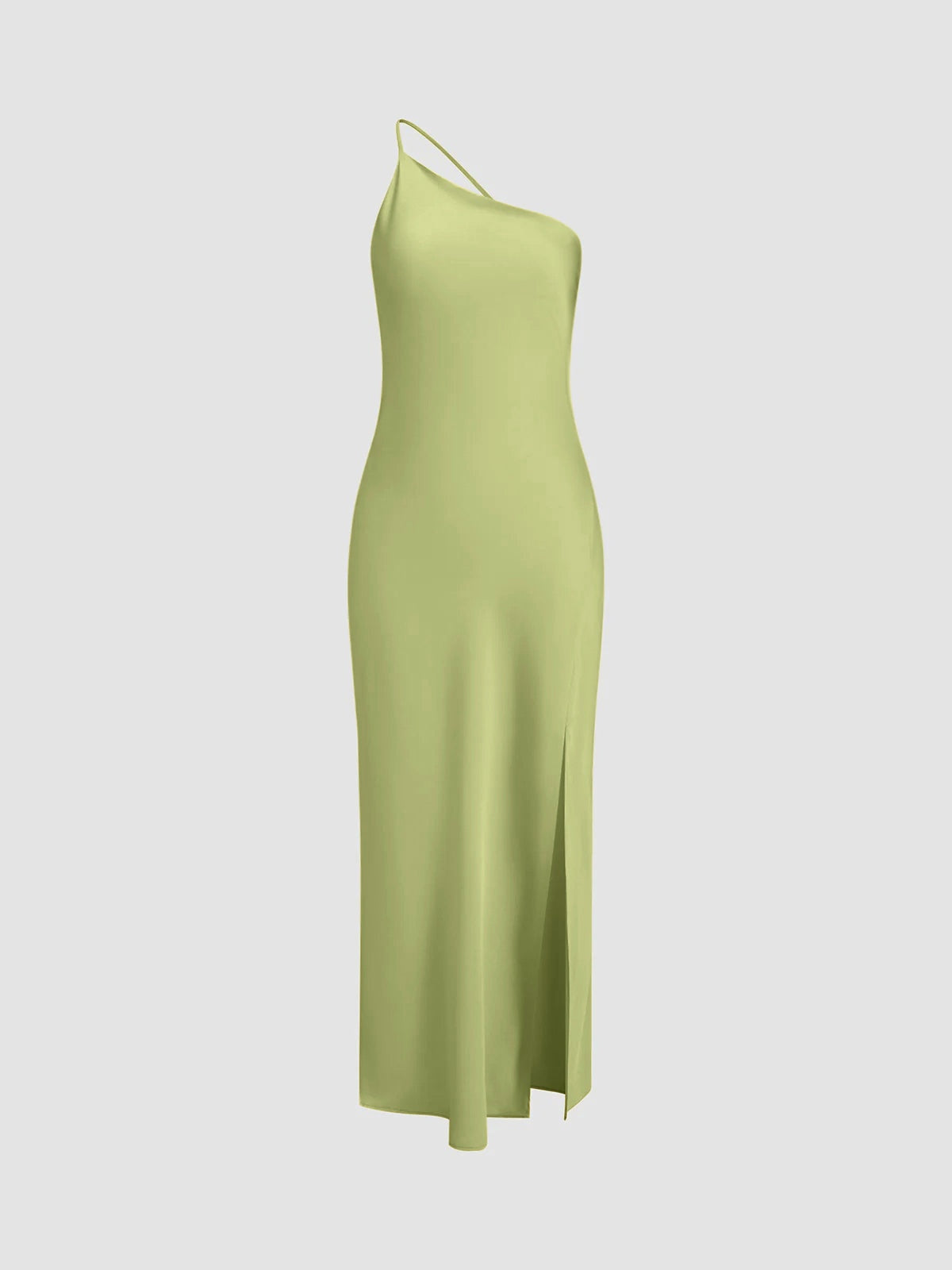 Samantha™ | Vestido largo lencero con espalda abierta