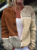Marrón & beige