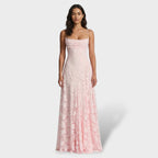 Norah™ | Vestido largo de fiesta de encaje con espalda descubierta