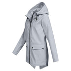 Josephine™ | Chubasquero impermeable con capucha y cremallera