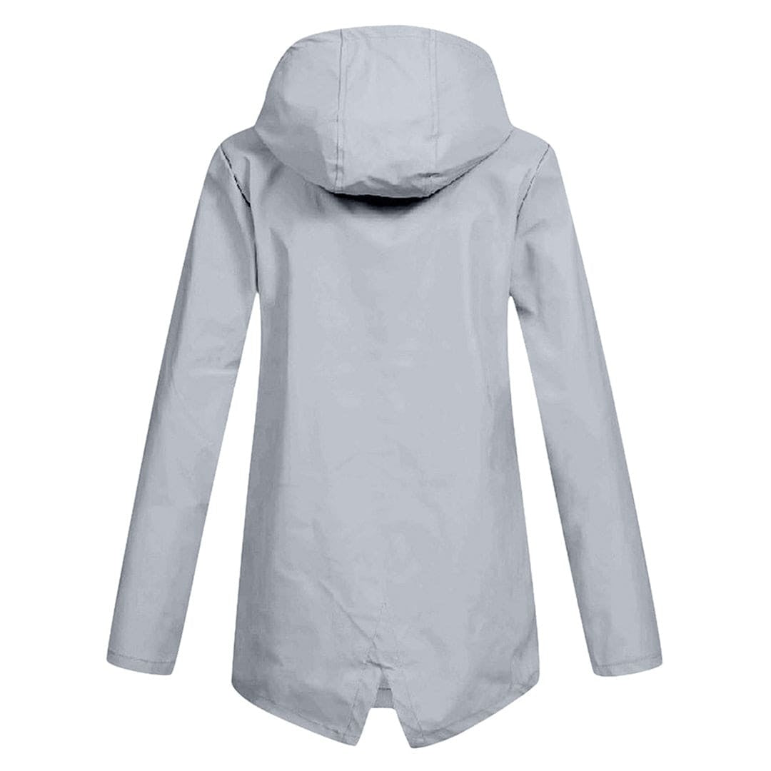 Josephine™ | Chubasquero impermeable con capucha y cremallera