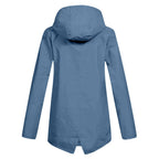Josephine™ | Chubasquero impermeable con capucha y cremallera