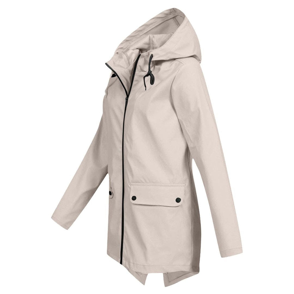 Josephine™ | Chubasquero impermeable con capucha y cremallera