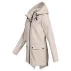 Josephine™ | Chubasquero impermeable con capucha y cremallera