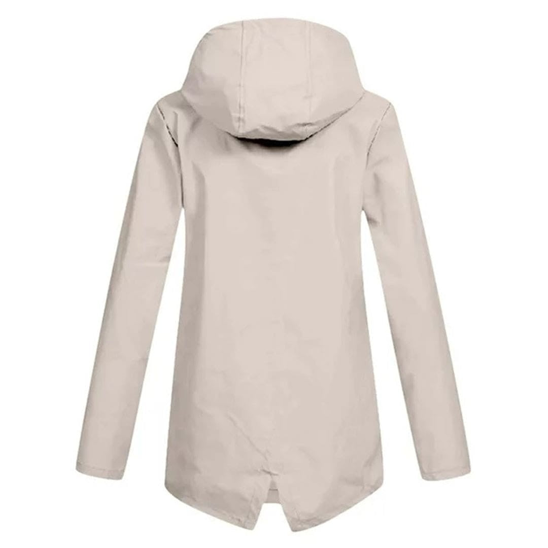 Josephine™ | Chubasquero impermeable con capucha y cremallera