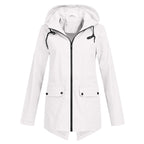 Josephine™ | Chubasquero impermeable con capucha y cremallera