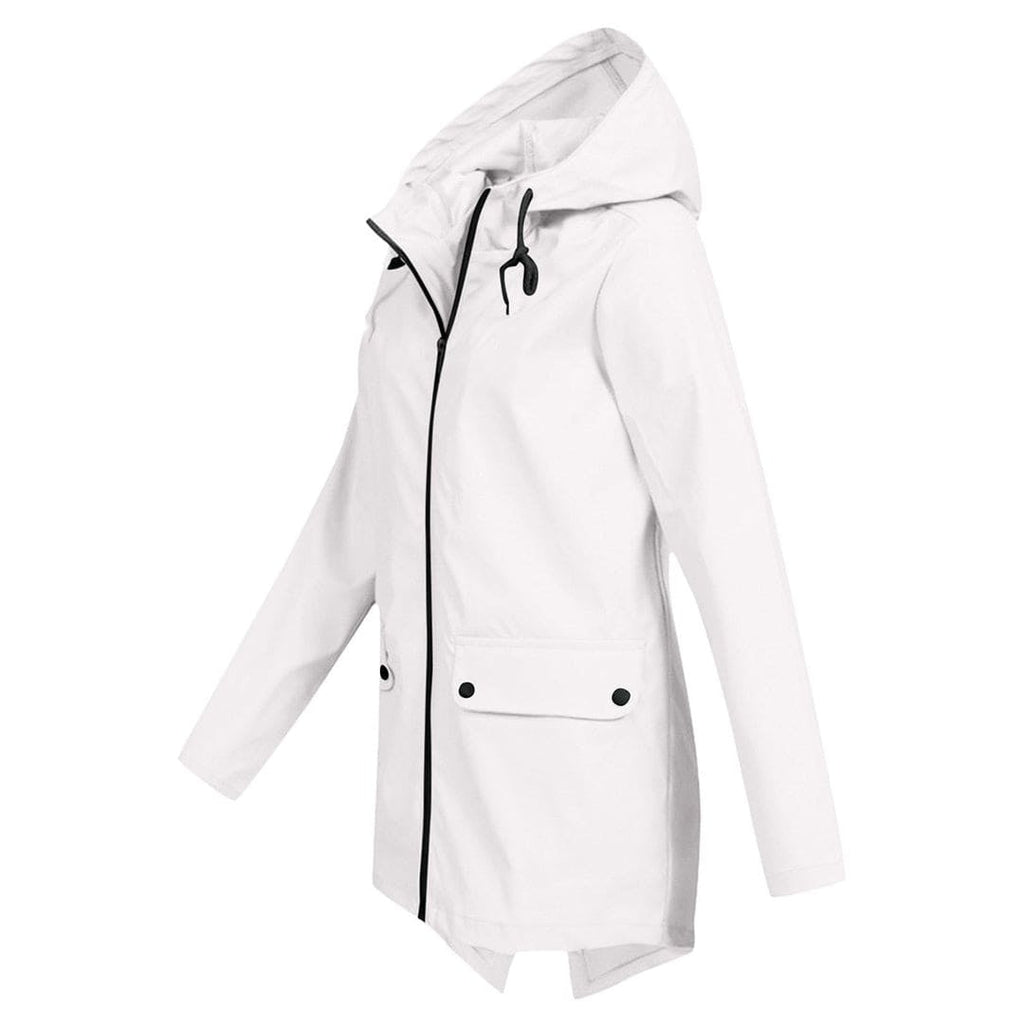 Josephine™ | Chubasquero impermeable con capucha y cremallera